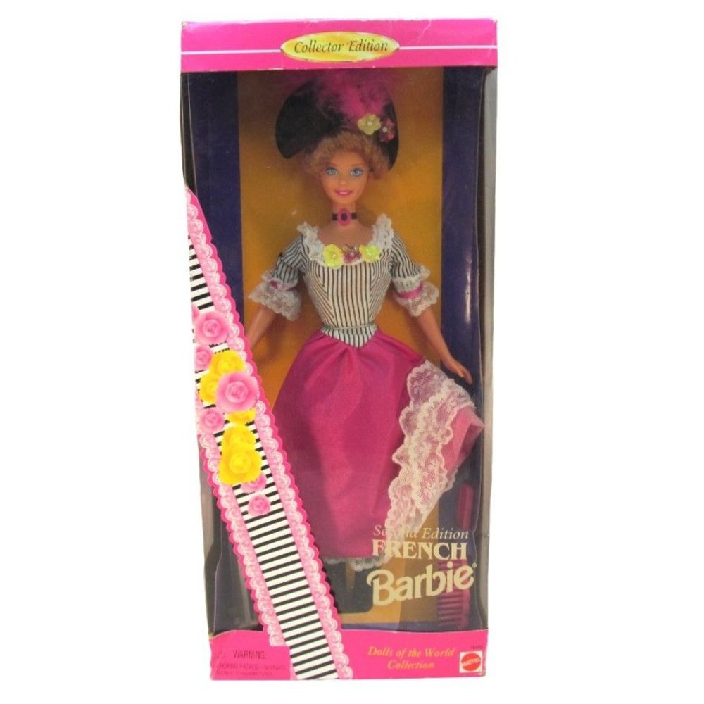 Vintage 2nd Edition French Barbie Doll in Original Box NOS